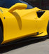 Ferrari F8 Tributo – Carbon Fiber Side Skirts - Exotics Carbon Design