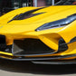 Ferrari F8 Tributo Paktechz Carbon Fiber Front Corner Splitters - Exotics Carbon Design