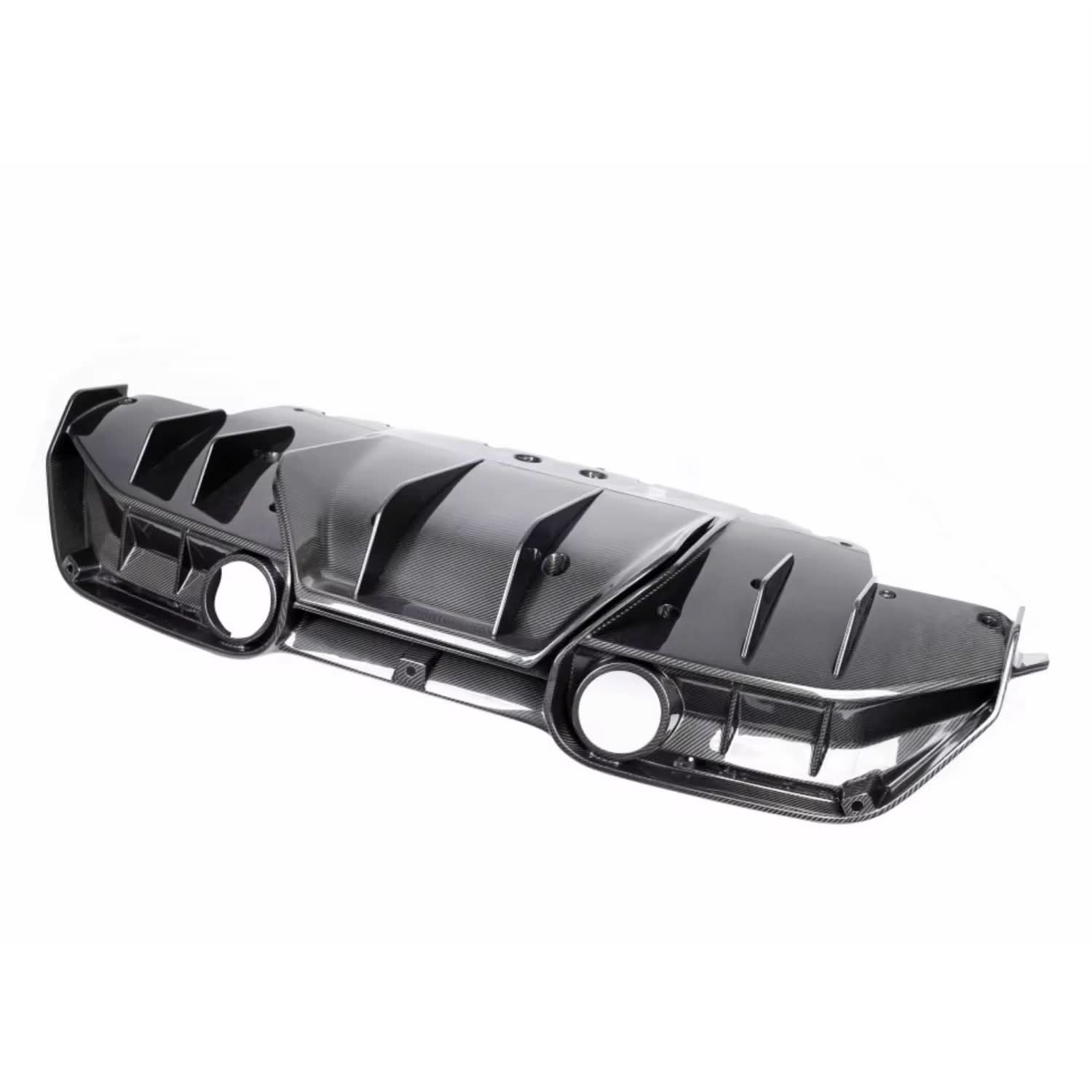 Ferrari F8 Tributo - P.T Carbon Fiber Rear Diffuser - Exotics Carbon Design