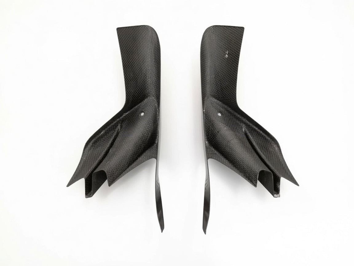 Ferrari F8 Tributo / Spider Carbon Fiber Headlight Vent Trim - Exotics Carbon Design