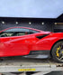 Ferrari F8 Tributo / Spider V-Style Carbon Fiber Side Extensions - Exotics Carbon Design