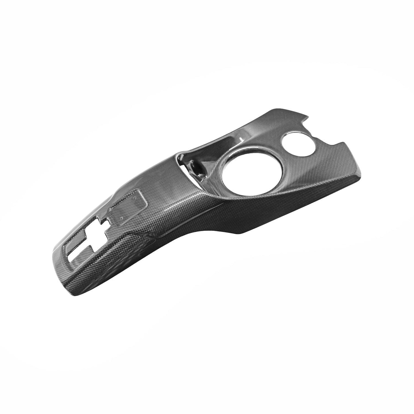 Ferrari F8/488 Carbon Fiber Engine Lock Plate Cover - Exotics Carbon Design