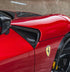 Ferrari Purosangue Carbon Fiber Fender Air Intake Trim - Exotics Carbon Design