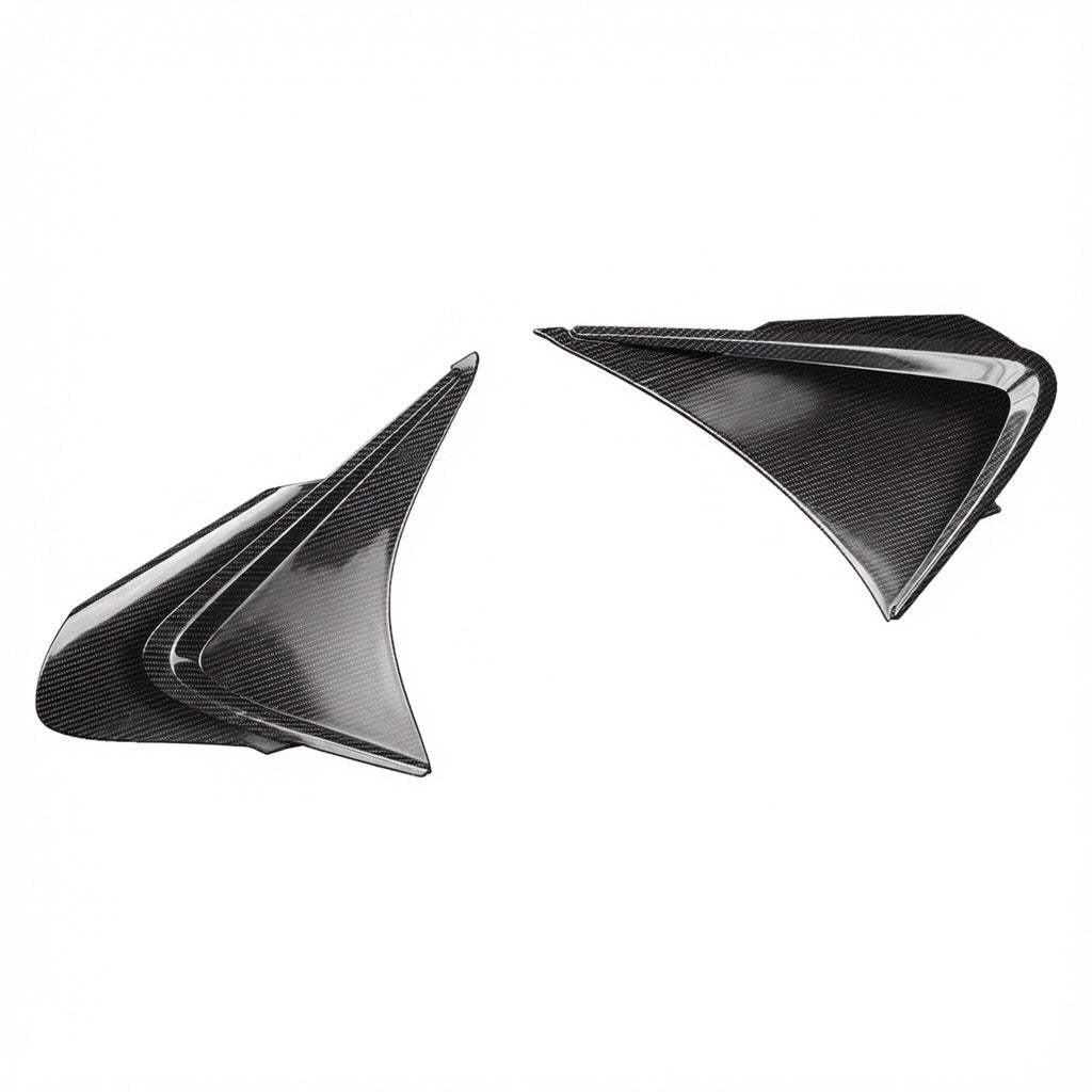 Ferrari Purosangue Carbon Fiber Fender Air Intake Trim - Exotics Carbon Design