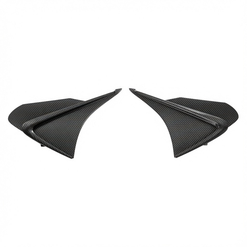 Ferrari Purosangue Carbon Fiber Fender Air Intake Trim - Exotics Carbon Design