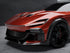 Ferrari Purosangue Carbon Fiber Front Bumper Trim - Exotics Carbon Design