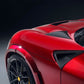 Ferrari Purosangue Carbon Fiber Front Hood Vent Trim - Exotics Carbon Design