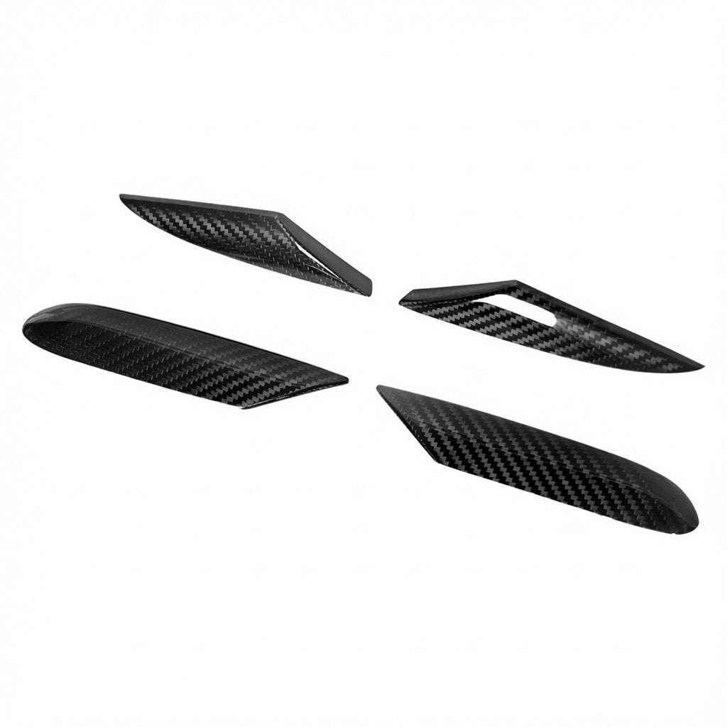 Ferrari Purosangue Carbon Fiber Headlight Trim - Exotics Carbon Design
