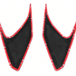 Ferrari Purosangue IMP Style Carbon Fiber Rear Quarter Window Scoops - Exotics Carbon Design