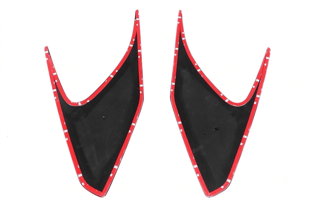 Ferrari Purosangue IMP Style Carbon Fiber Rear Quarter Window Scoops - Exotics Carbon Design