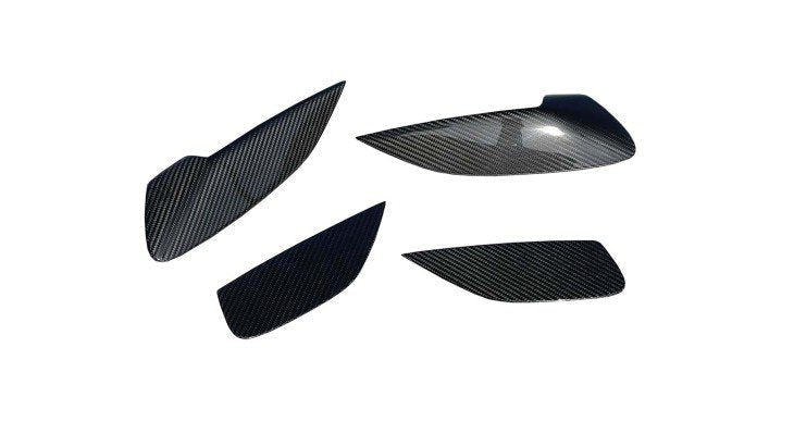 Ferrari Roma NVC Style Carbon Fiber Tail Light Covers - Exotics Carbon Design