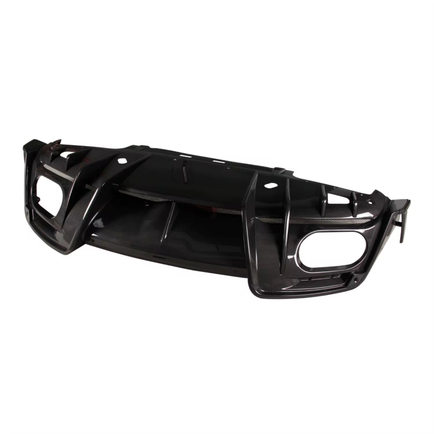 Ferrari Roma V Style Carbon Fiber Rear Diffuser - Exotics Carbon Design