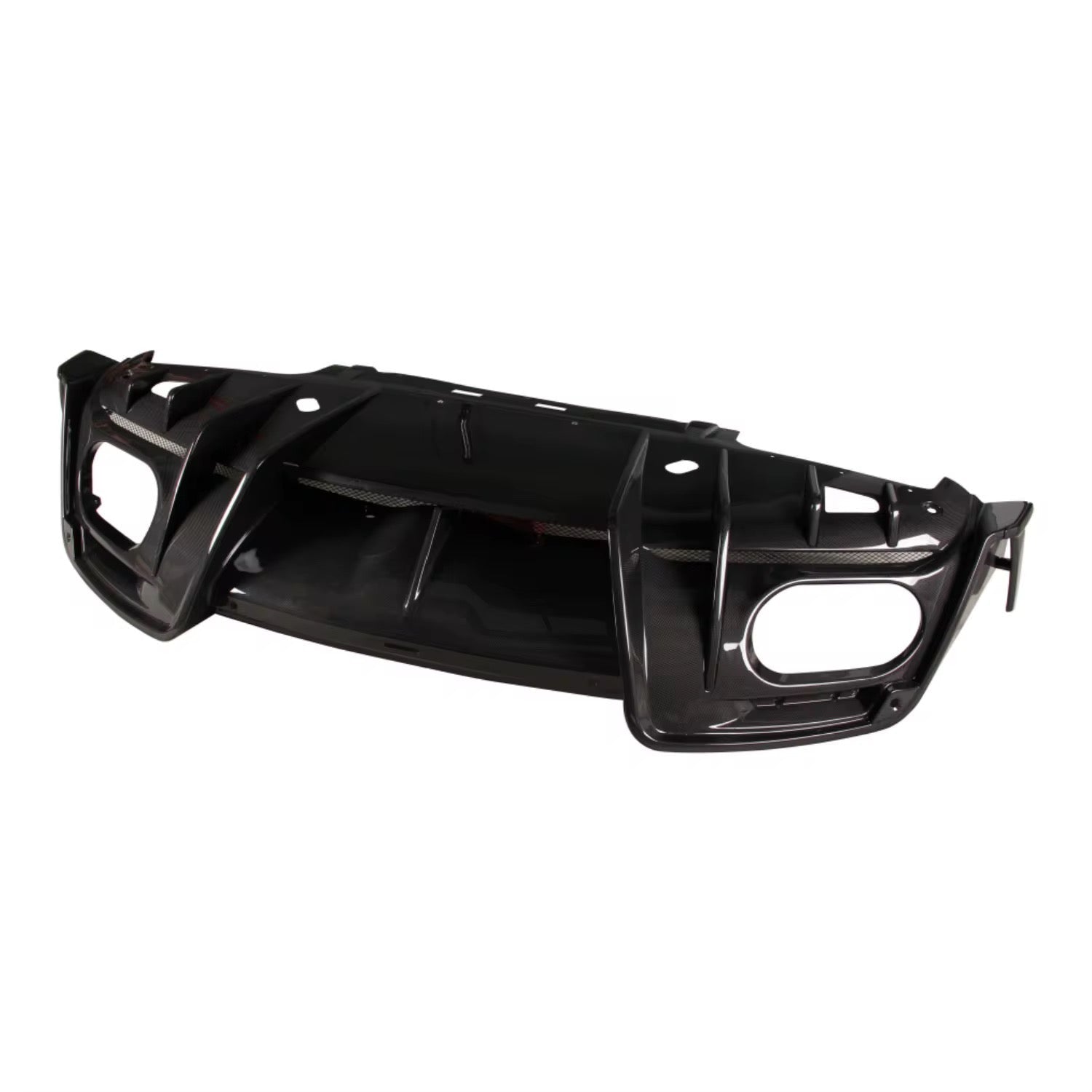 Ferrari Roma V Style Carbon Fiber Rear Diffuser - Exotics Carbon Design