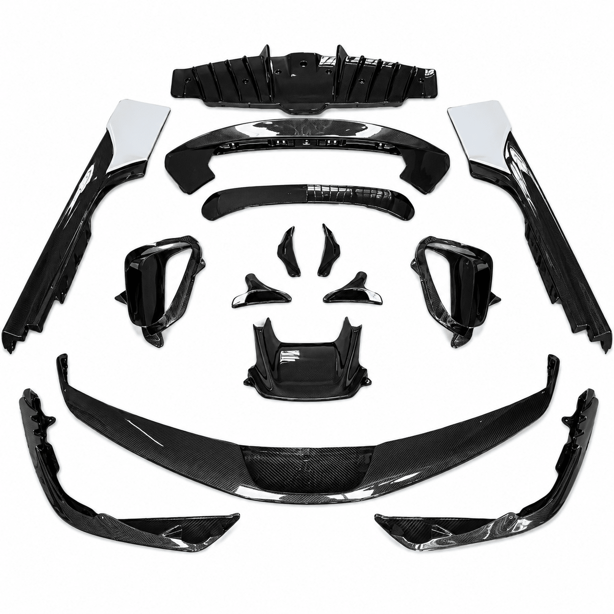 Ferrari SF90 – Carbon Fiber Aero Body Kit - Exotics Carbon Design