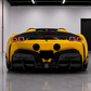 Ferrari SF90 - Carbon Fiber Back Diffuser - Exotics Carbon Design