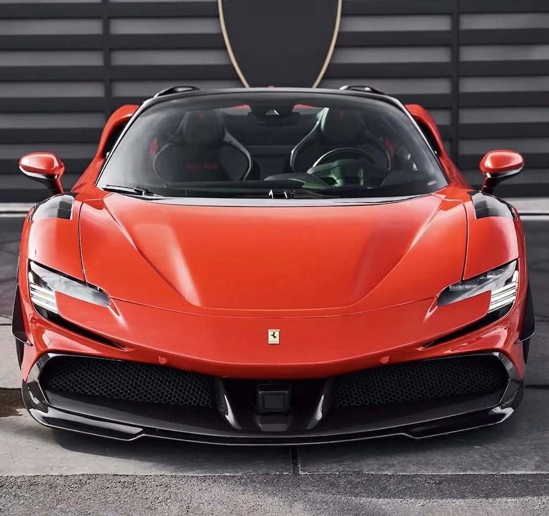 Ferrari SF90 Carbon Fiber Front Lip - Exotics Carbon Design