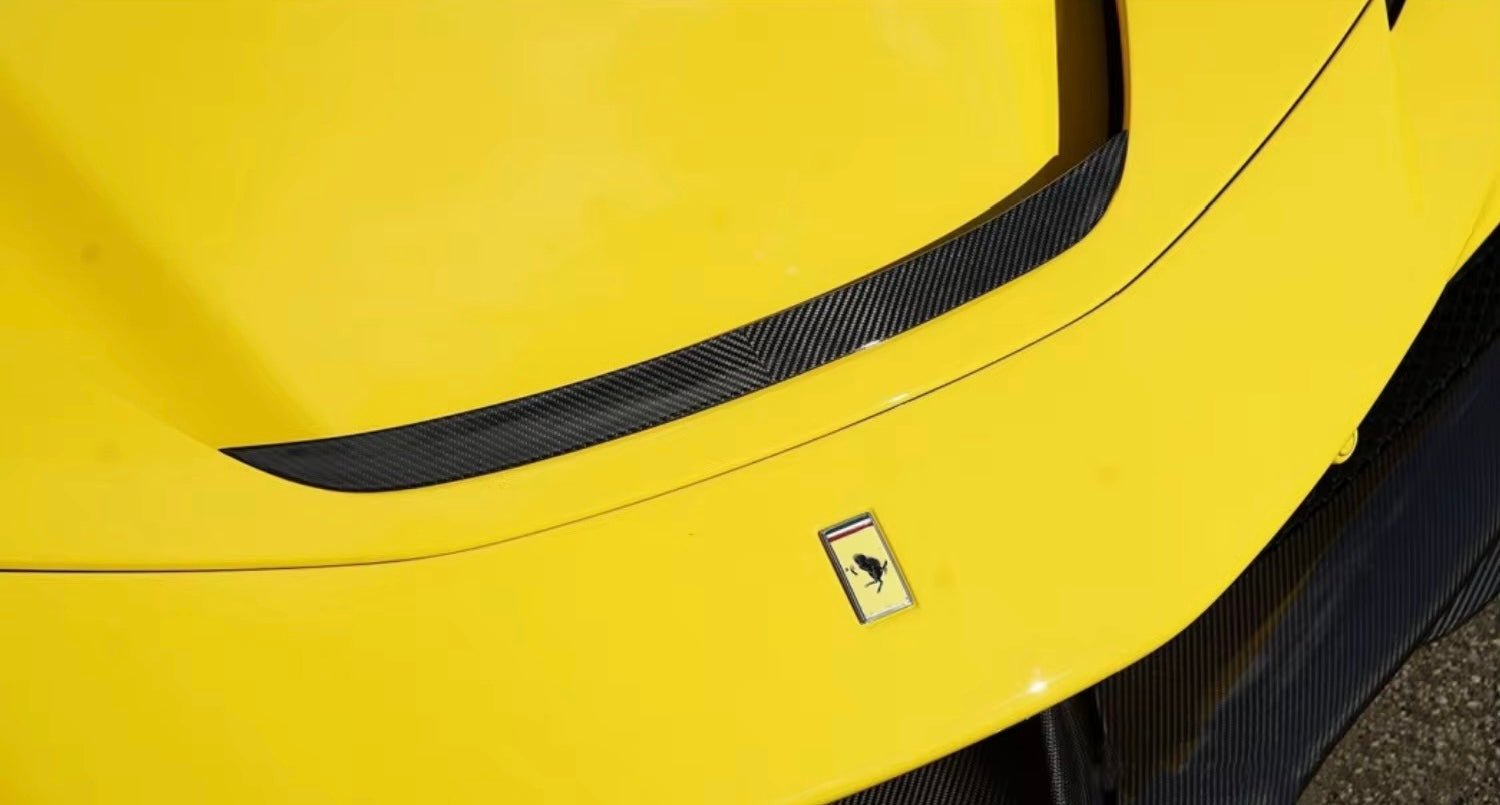 Ferrari SF90 Carbon Fiber Front Vent Outlet Trim - Exotics Carbon Design