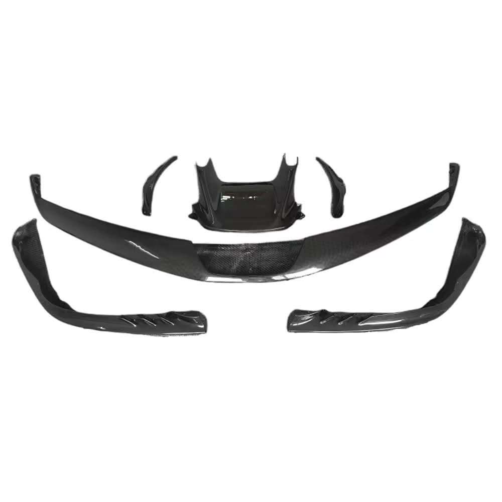 Ferrari SF90 – Carbon Fiber Multi - Piece Front Lip Diffuser Kit - Exotics Carbon Design