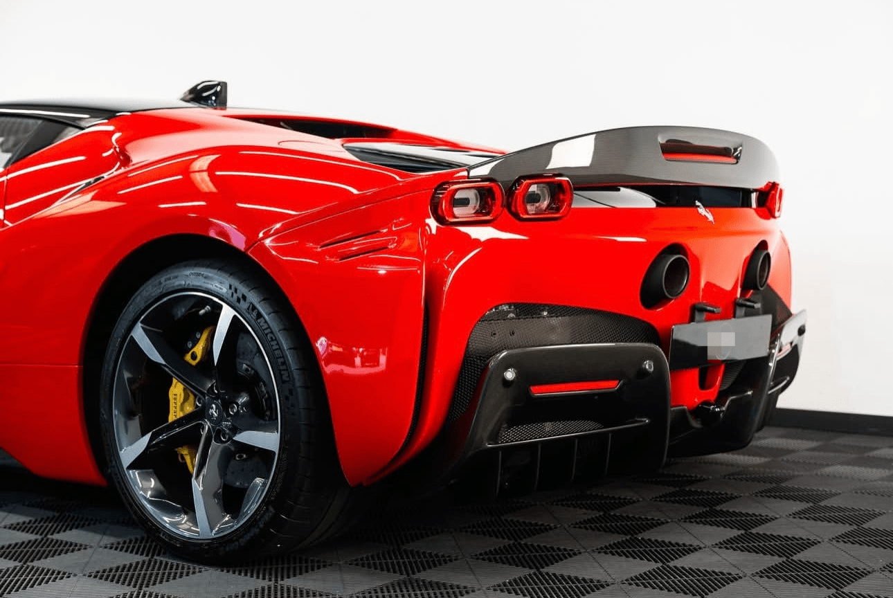 Ferrari SF90 - Carbon Fiber Rear Diffuser - Exotics Carbon Design