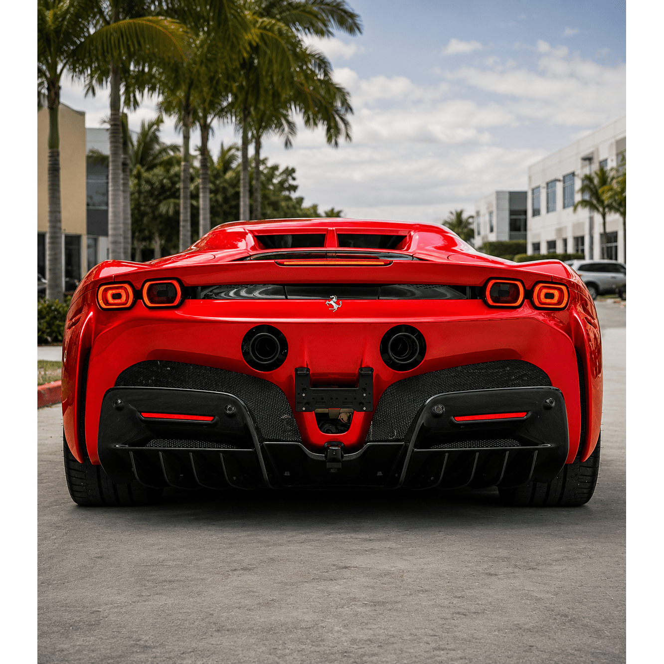 Ferrari SF90 - Carbon Fiber Rear Diffuser