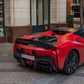 Ferrari SF90 - Carbon Fiber Rear Trunk Spoiler - Exotics Carbon Design
