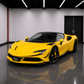 Ferrari SF90 Carbon Fiber Side Vented Fenders - Exotics Carbon Design