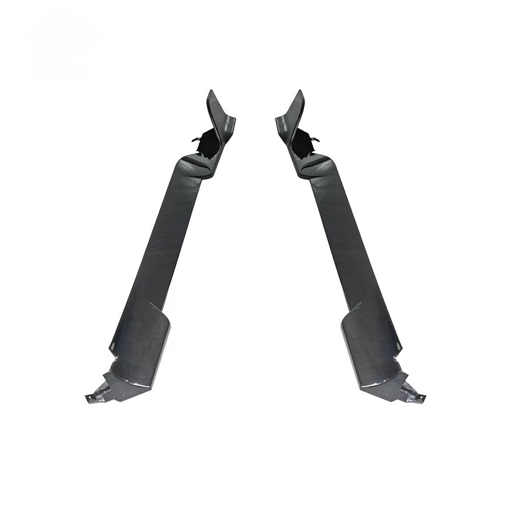 Ferrari SF90 MSY Style Carbon Fiber Side Skirts - Exotics Carbon Design