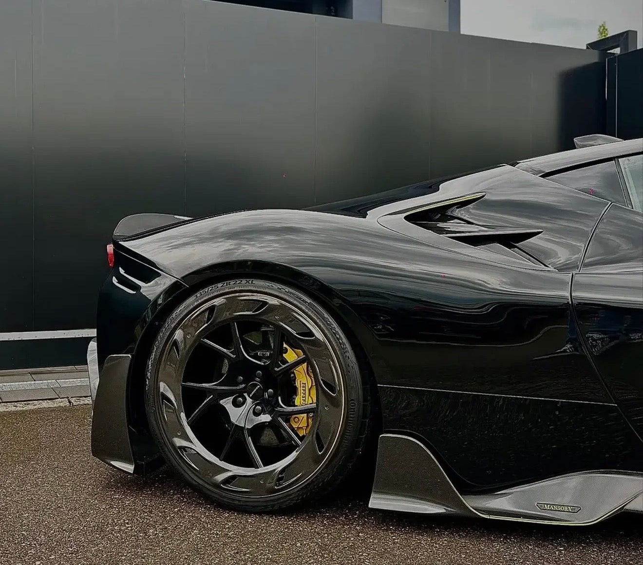 Ferrari SF90 MSY Style Carbon Fiber Side Skirts - Exotics Carbon Design