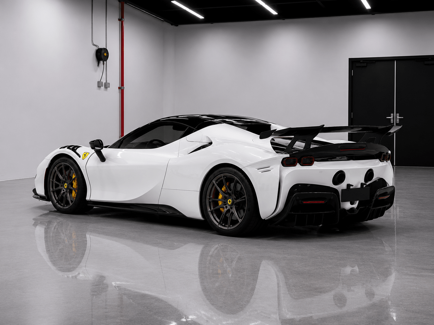 Ferrari SF90 - SF90XX Style Carbon Fiber Wing - Exotics Carbon Design