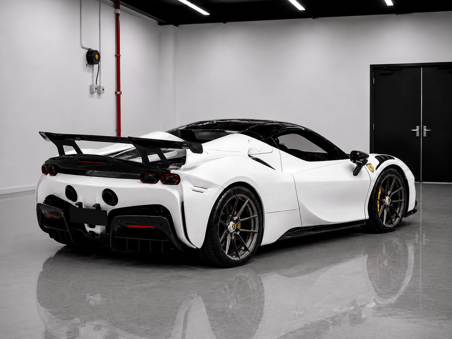 Ferrari SF90 - SF90XX Style Carbon Fiber Wing - Exotics Carbon Design