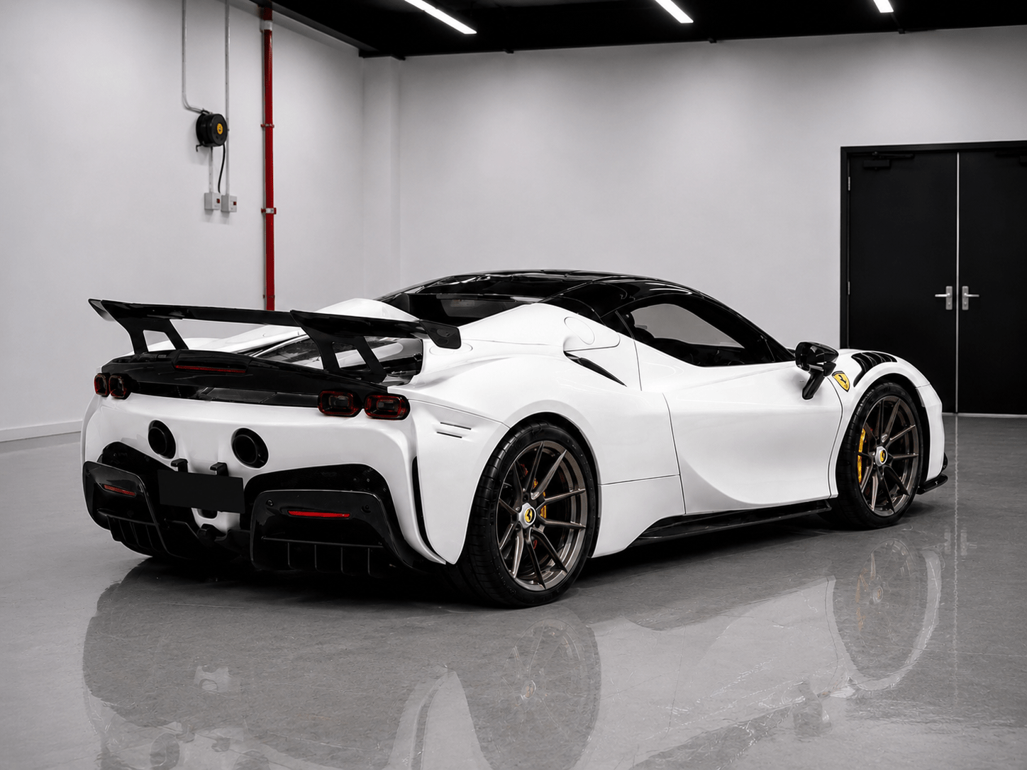 Ferrari SF90 - SF90XX Style Carbon Fiber Wing - Exotics Carbon Design
