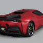 Ferrari SF90 Stradale NVC Style Carbon Fiber Rear Roof Spoiler - Exotics Carbon Design