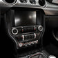 Ford Mustang (2015–2023) – Carbon Fiber Multimedia Panel Interior Trim - Exotics Carbon Design