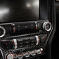 Ford Mustang (2015–2023) – Carbon Fiber Multimedia Panel Interior Trim - Exotics Carbon Design