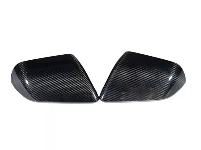 Ford Mustang (2015–2024) – Carbon Fiber Mirror Covers - Exotics Carbon Design