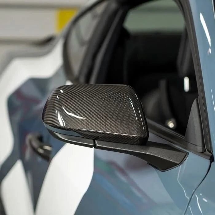 Ford Mustang (2015–2024) – Carbon Fiber Mirror Covers - Exotics Carbon Design