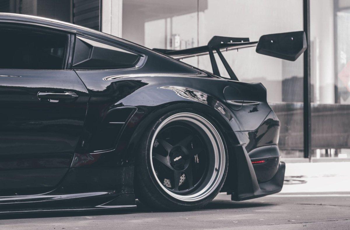 Ford Mustang GT-250 Carbon Fiber Adjustable Rear Wing - Exotics Carbon Design