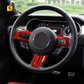 Ford Mustang S550 (2015–2023) – Carbon Fiber Steering Wheel Trim - Exotics Carbon Design