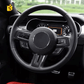 Ford Mustang S550 (2015–2023) – Carbon Fiber Steering Wheel Trim - Exotics Carbon Design