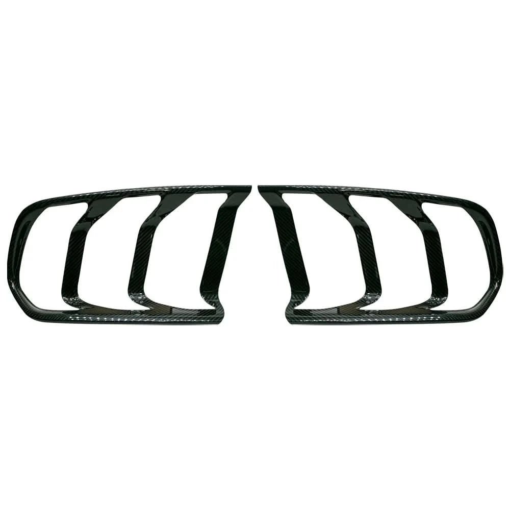 Ford Mustang S550 (2015–2023) – Carbon Fiber Tail Lamp Cover Trim - Exotics Carbon Design