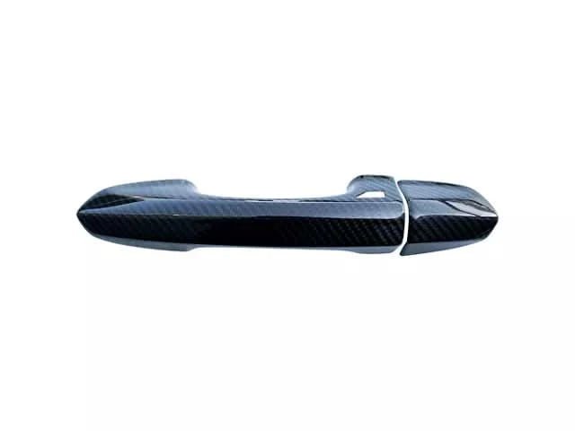 Ford Mustang S550 Carbon Fiber Door Handle Covers - Exotics Carbon Design