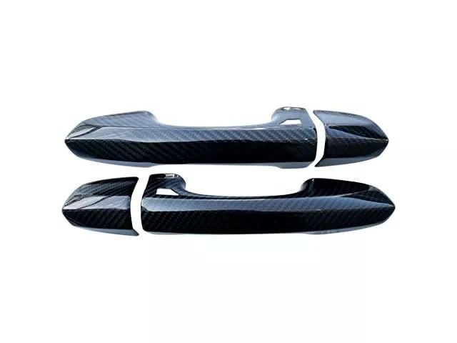 Ford Mustang S550 Carbon Fiber Door Handle Covers - Exotics Carbon Design
