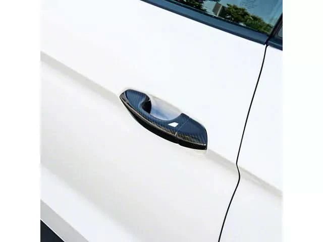 Ford Mustang S550 Carbon Fiber Door Handle Covers - Exotics Carbon Design