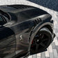 Ford Mustang S550 – GTD Style Vented Carbon Fiber Fenders - Exotics Carbon Design