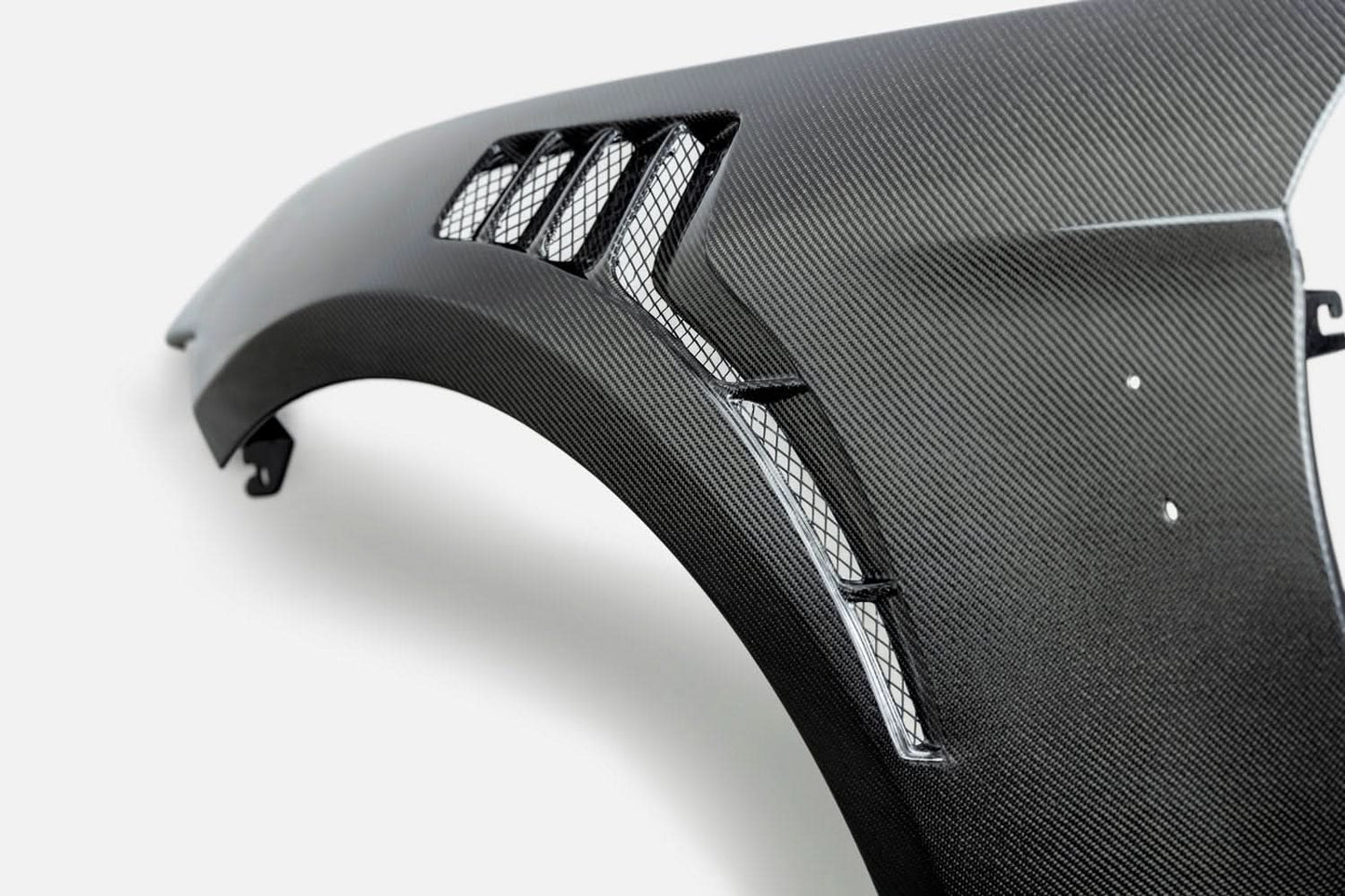 Ford Mustang S550 – GTD Style Vented Carbon Fiber Fenders - Exotics Carbon Design