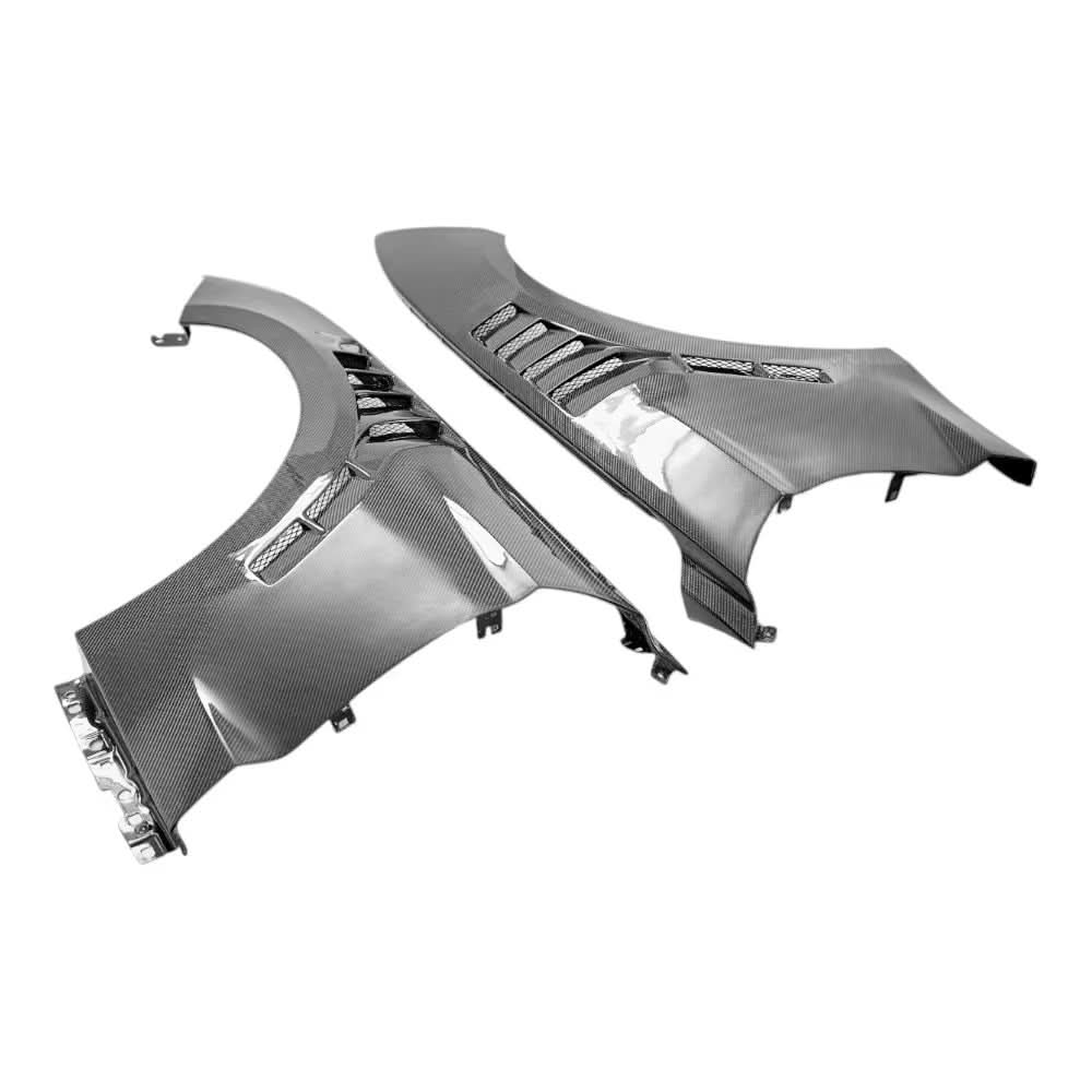 Ford Mustang S550 – GTD Style Vented Carbon Fiber Fenders - Exotics Carbon Design