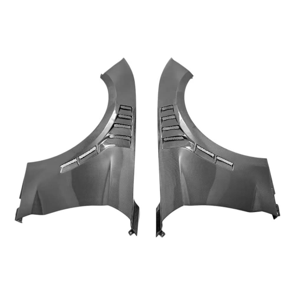 Ford Mustang S550 – GTD Style Vented Carbon Fiber Fenders - Exotics Carbon Design