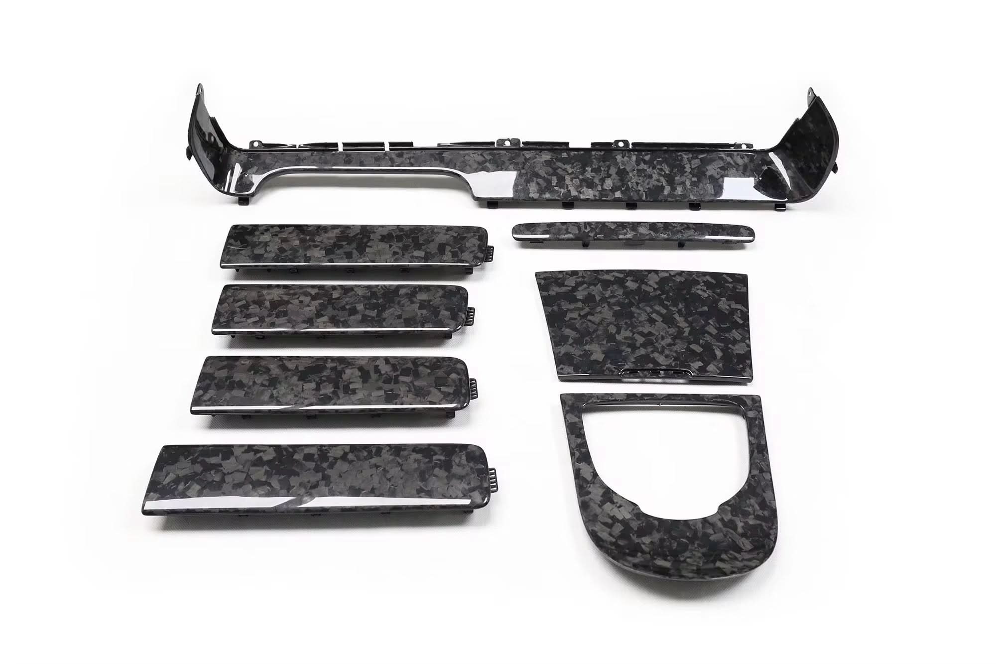 Forged Carbon Fiber Interior Trim Kit – Mercedes - Benz G - Class G500/G63 W464 2019–2024 - Exotics Carbon Design