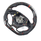 Forged Carbon Fiber & Leather Steering Wheel - Chevrolet Corvette C7 (2014–2020) - Exotics Carbon Design