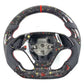 Forged Carbon Fiber & Leather Steering Wheel - Chevrolet Corvette C7 (2014–2020) - Exotics Carbon Design